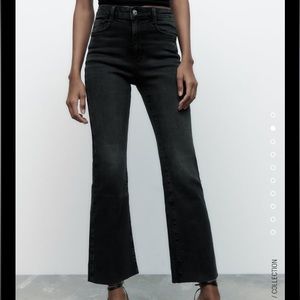 Zara Mini Flare Jeans